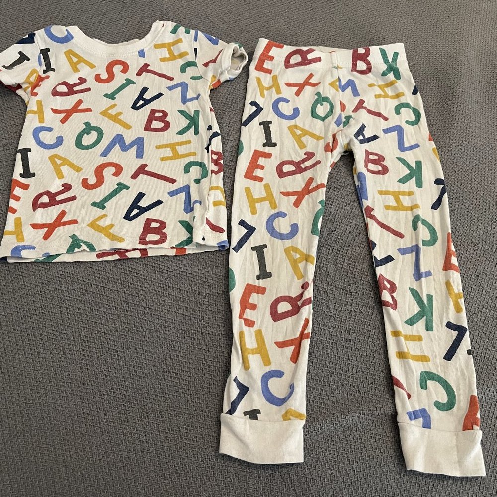 PJ Set - Colorful ABCs